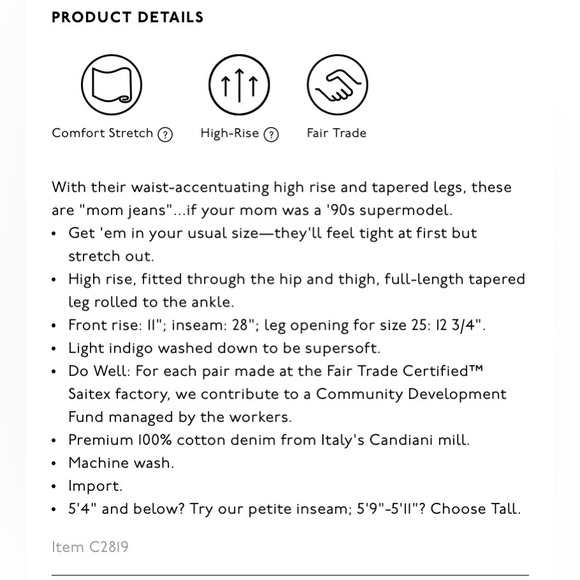 Madewell The Perfect Vintage Jean in Fitzgerald Wash - Picture 5 of 10